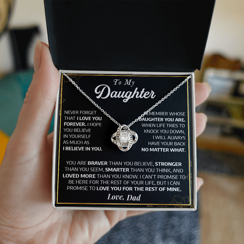 To My Daughter Necklace #1