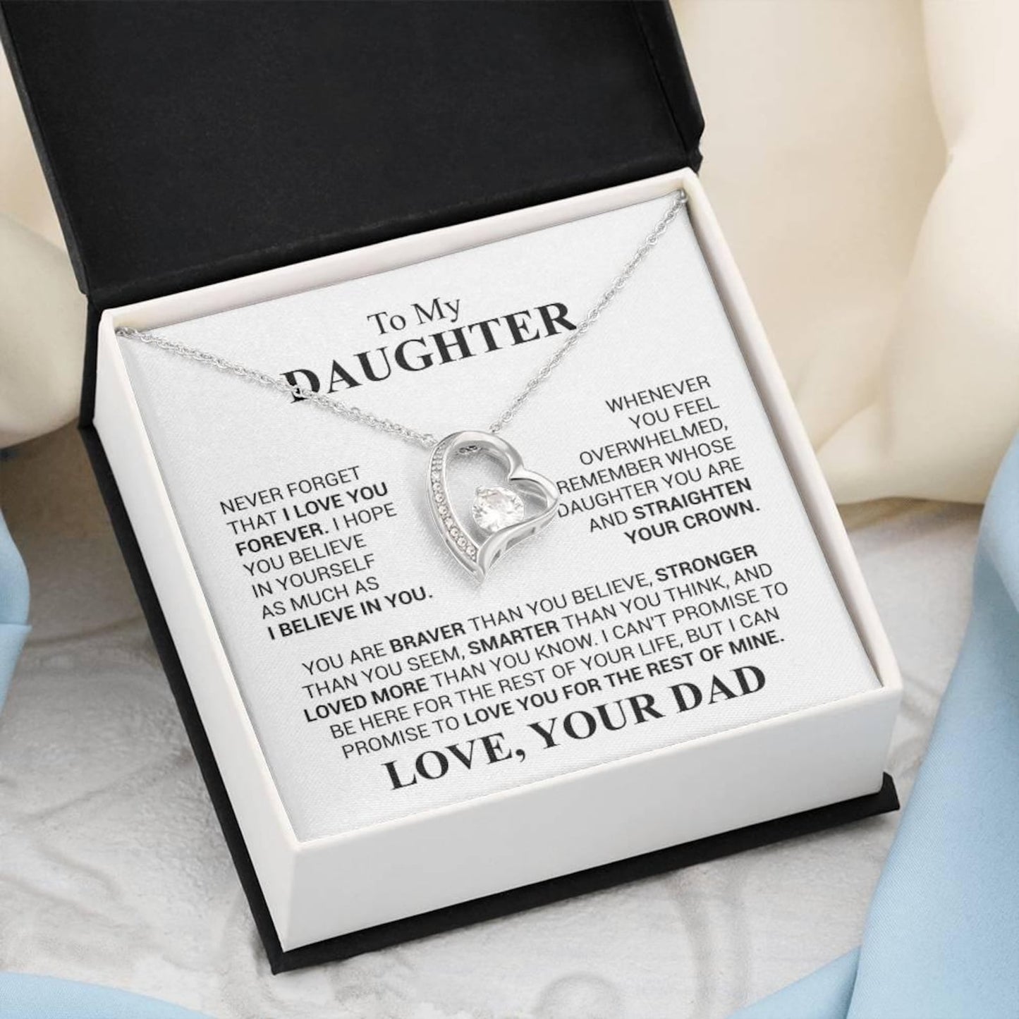 To My Daughter Necklace #6