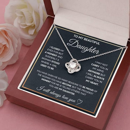 To My Daughter Necklace #5