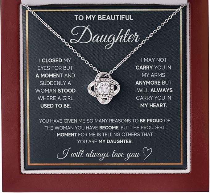 To My Daughter Necklace #5