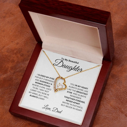 To My Daughter Necklace #7