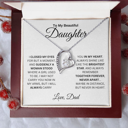 To My Daughter Necklace #7