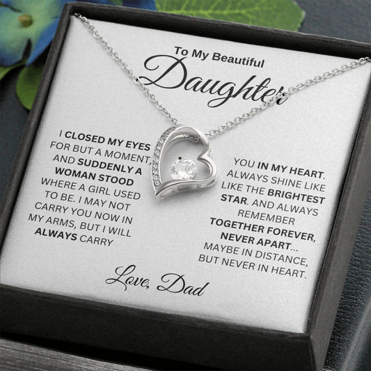 To My Daughter Necklace #7