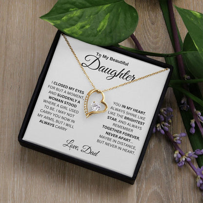 To My Daughter Necklace #7