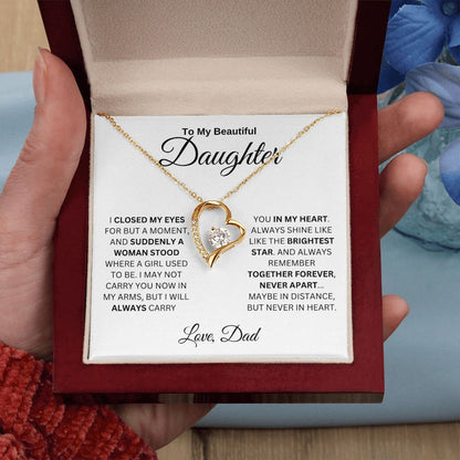 To My Daughter Necklace #7