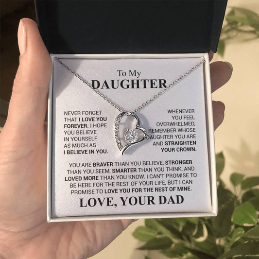 To My Daughter Necklace #6