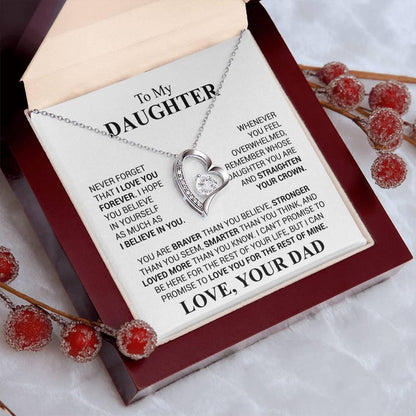 To My Daughter Necklace #6
