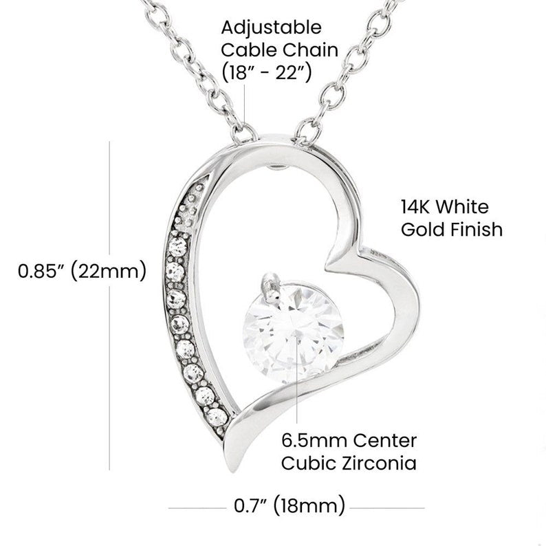 To My Daughter Necklace #2