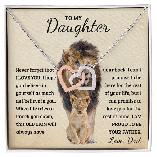 To My Daughter Necklace #4