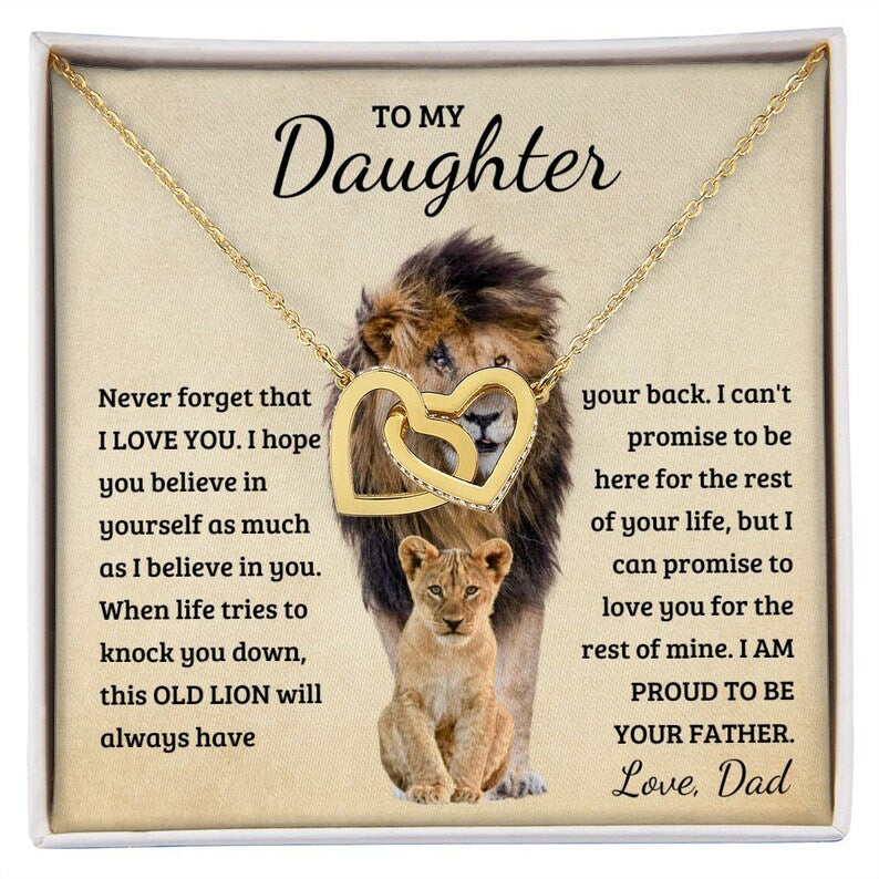 To My Daughter Necklace #4