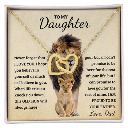 To My Daughter Necklace #4