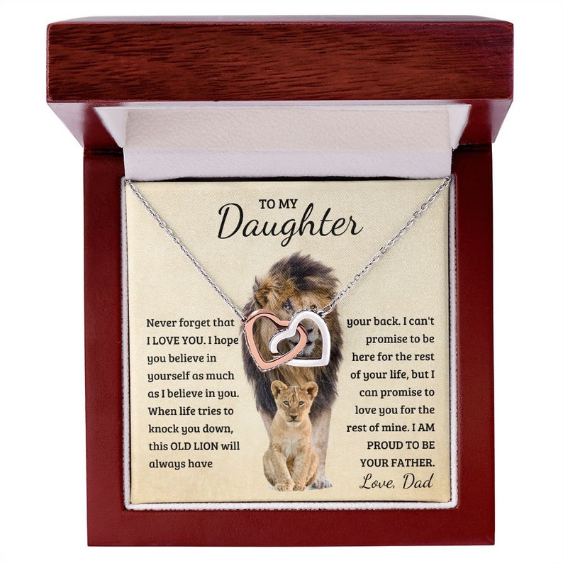 To My Daughter Necklace #4