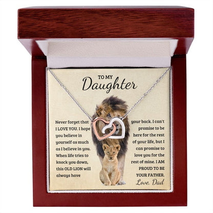 To My Daughter Necklace #4