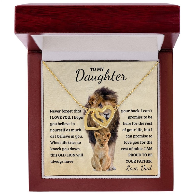 To My Daughter Necklace #4