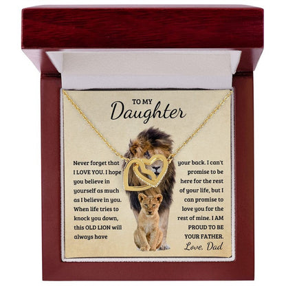 To My Daughter Necklace #4