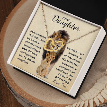To My Daughter Necklace #4