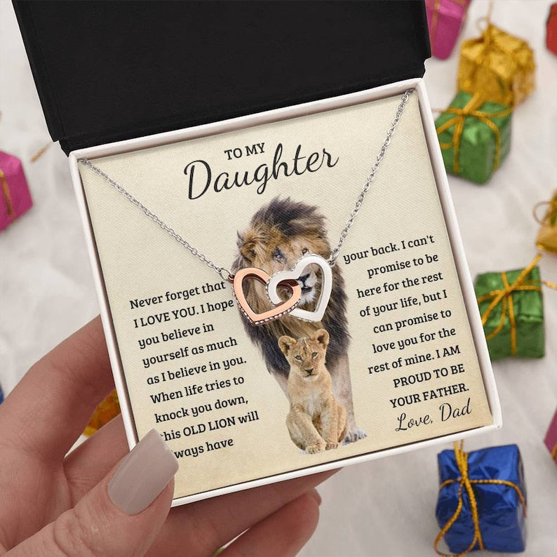 To My Daughter Necklace #4