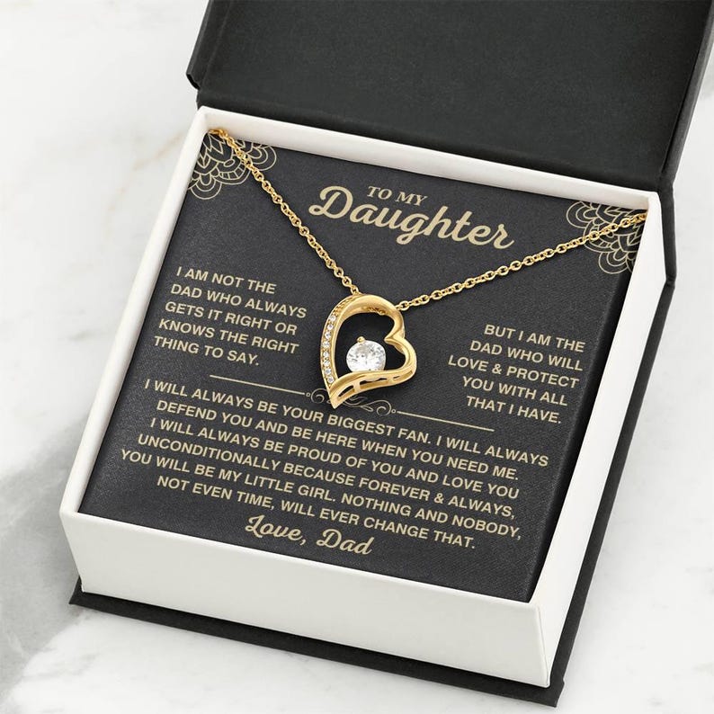 To My Daughter Necklace #2