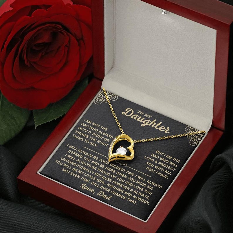 To My Daughter Necklace #2