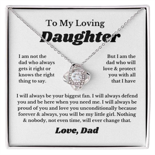 To My Daughter Necklace #3