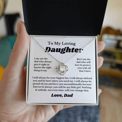 To My Daughter Necklace #3